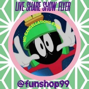 LIVE SHOW FLYER, Some Share Shows and Some Solo Shows..  FOLLOW ME!